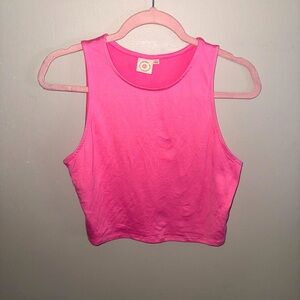 Live in the moment, pink tank top, size medium